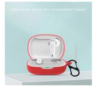 étui en silicone antichoc pour écouteurs Bluetooth TWS, compatible avec Wave 300, rouge