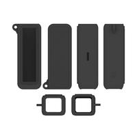 Étui en Silicone Batterie Externe pour Anker Prime (20 000 mAh, 220 W) A110B Coque de Protection intégrale en Silicone Souple, résistante aux Chocs et aux Rayures, Noir