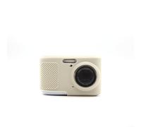 Étui en silicone compatible avec KODAK FZ45 - Housse de protection antichoc - Souple et antidérapante - Résistante aux rayures - Pour photographie de voyage - Noir (FZ45 beige clair)