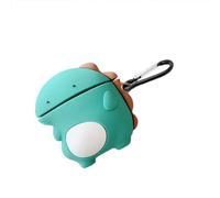 Étui en Silicone Compatible avec Les Airpods Pro Case Couverture de Dessin Animé 3D Mignon Drôle Coque Housse Étui Protecteur Silicone Cover 3D Design Case Cover Antichoc avec Porte-clés