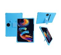 Étui en Silicone Compatible avec TCL NxtPaper 11 Plus,5" (9469x) pour Tablette, Support Pliable, Protection 4 Coins épais, résistant aux Chocs(Blue)