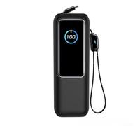 Étui en silicone de qualité supérieure pour Anker Zolo Power Bank parfait pour une protection quotidienne (noir)