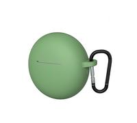 Étui en Silicone écouteurs sans Fil pour Huawei FreeBuds 7i, étui de Protection Antichoc, Housse en Silicone avec Porte-clés (Vert Matcha)
