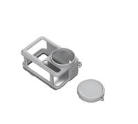 Étui en Silicone et Protection d'objectif compatibles avec DJI Osmo Action 3/4/5 Pro(Gray Color)