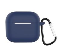 Étui en Silicone Extra Fin Bleu pour Airpods 3 avec Harnais