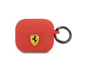 Etui en silicone Ferrari, rouge - AirPods 3