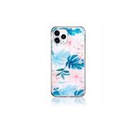 Etui en silicone Forcell Marble pour iPhone 11 Pro 5.8" Fleurs
