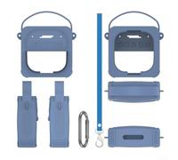 Étui en silicone imperméable pour Bose pour Soundlink 2 - Coque rigide absorbant les chocs - Organiseur de voyage - Gris (Bleu (K34))