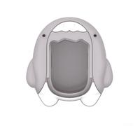 Étui en silicone léger et protecteur pour Tamagotchi Original Soft Touch Lanyard pour un transport facile (gris)