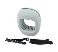 Étui en silicone léger pour JBL Clip 5 11,5 x 9 x 5 cm (gris) | Absorption des chocs, résistant aux rayures, toucher doux, port précis pour l'accès, protection quotidienne
