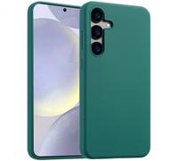 Accezz Coque Liquid Silicone pour Samsung Galaxy S24 - Vert foncé