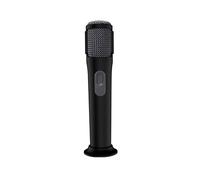 Étui en Silicone Microphone sans Fil pour JBL Étui de Protection en Silicone Souple résistant aux Taches, Anti-roulement et Antichoc avec Base, Tige et Manchons pour Micro (Noir)