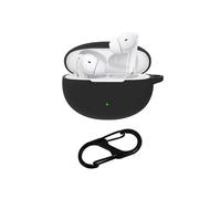 étui en silicone noir compatible avec le bo?tier de charge des écouteurs Bluetooth Oppo Enco Free 3.
