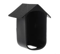 Étui en silicone noir résistant aux intempéries compatible avec caméra de surveillance Cam 2C Cam 2C Pro pour extérieur et intérieur avec résistance aux rayures (noir)