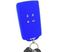 Étui en silicone Nordecco pour clé Renault Symbioz 1.6 E-Tech 145 Iconic Techno Esprit Alpine Hybrid 2024 2025 Télécommande (Bleu)