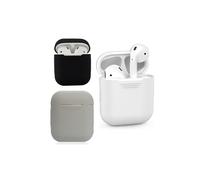 Étui en silicone pour AirPods 1re et 2e génération, 3 couleurs