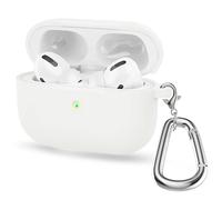 Étui en Silicone pour Airpods 3e Génération Cover Silicone boîte à écouteurs sans Fil Skin pour Airpod Gen 3, Coque Souple, Protection Tout Compris, Ultra-Mince, Jolis étuis pour écouteurs (Blanc)