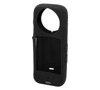 Étui en silicone pour appareil photo de sport, Protection de caméra en silicone, Anti-rayures, Ouverture précise du trou, Anti-dérapant, Résistant aux chocs pour la photographie (Noir)