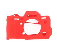 Étui en Silicone pour Appareil Photo Fujifilm XT4, Résistant aux Chocs, Anti-Rayures, Coque de Protection en Silicone Souple pour Appareil Photo Numérique (Rouge)