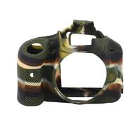 Étui en Silicone pour Appareil Photo Nikon D3100 D3200, Boîtier en Caoutchouc, Housse de Protection, Anti-Choc, Antidérapant, pour Reflex Numérique, Cage Amovible sur Tout Le