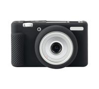Étui en silicone pour appareil photo pour Sony ZV-1F/ZV1 M2 Soft Silicone Skin Protective Body Cover - Type Black