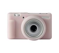 Étui en silicone pour appareil photo pour Sony ZV-1F/ZV1 M2 Soft Silicone Skin Protective Body Cover - Type Jello Pink