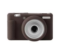 Étui en silicone pour appareil photo pour Sony ZV-1F/ZV1 M2 Soft Silicone Skin Protective Body Cover - Type Coffee