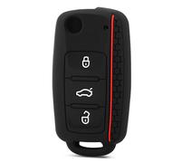 Étui en Silicone pour clé de voiture, pour télécommande VW Polo, Golf Bora, Tiguan, Sagitar, accessoires