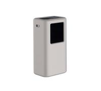 Étui en Silicone pour CukTech 10 Mini, Coque Antichoc pour Batterie Externe, Chargeur Portable, Housse de Transport, Alimentation électrique, étui résistant à la poussière (étui Uniquement) (Gris)