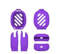 Étui en Silicone pour Enceinte JBL Clip 5, Housse de Protection Souple pour Enceinte JBL Clip 5 - Accessoires (Violet)
