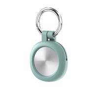 Étui en Silicone pour Galaxy SmartTag 3 Housse de Protection Antichoc, Épaisse et Robuste, Dotée d'une Découpe pour Le Haut-Parleur Revêtement Léger pour Traceur，Vert Sapin