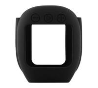 Etui en Silicone pour JBL CLIP4, Mini Haut-Parleur Portable, Housse de Transport Protectrice (Noir)