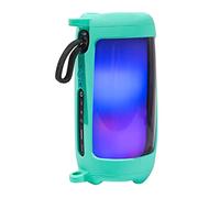 Étui en Silicone pour JBL Pulse 5, Housse Anti-Chute avec Sangle Mousqueton pour l'enceinte Bluetooth sans Fil Pulse 5 Accessoires (Vert Menthe)