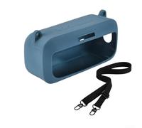Étui en silicone pour SoundLink Plus avec design anti-poussière et bandoulière pour un transport pratique des mains et une protection supérieure contre l'usure quotidienne (bleu)