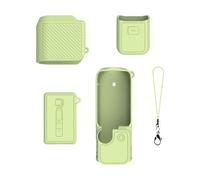 Étui en silicone pour stabilisateur Pocket 4, couleur verte standard | Coque en silicone souple avec surfaces antidérapantes, design antichoc, prise en main antidérapante, protections