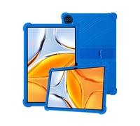 Étui en silicone pour tablette Teclast T70 14" avec couverture complète, anti-chocs, anti-rayures, support réglable, bleu