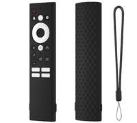Étui en Silicone pour télécommande Sky Worth 55Q20 TC9010 TC9012 RHA-T2, pour Koda K Matrix 55Mt5022, pour Koda K CAPRO 50CAPROGT5012, pour Hai ER 55C11 65C10 65C11 55S8GT (Noir)