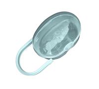Étui en silicone pour tétine - Transparent - Pour les activités de plein air, bleu, Refer to description, Unisexe