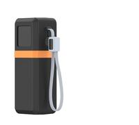 Étui en Silicone pour UGREEN Nexode Pro 25000 mAh 200 W PB728, Coque de Protection Antichoc pour Batterie Externe, étui de Transport Portable, Support pour Alimentation (étui Seul) (Noir)