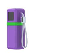 Étui en Silicone pour UGREEN Nexode Pro 25000 mAh 200 W PB728, Coque de Protection Antichoc pour Batterie Externe, étui de Transport Portable, Support pour Alimentation (étui Seul) (Violet)