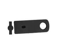 Étui en silicone PU585 pour caméra d'action Ricoh Theta SC2 360, avec cache-objectif en silicone noir.