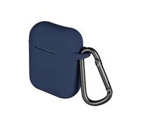 Etui en silicone robuste bleu pour AirPods 1&2