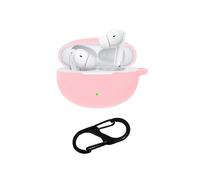 étui en silicone rose compatible avec le bo?tier de charge des écouteurs Bluetooth Oppo Enco Free 3.