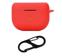 étui en silicone rouge pour écouteurs Bluetooth Jabra Elite 10 2023, avec couvercle pour bo?tier de
