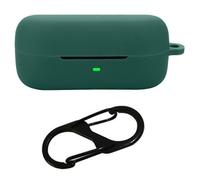 Etui en silicone souple avec boucle anti-perte pour ecouteurs Bluetooth Sony WF-C510 - Noir