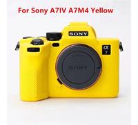 Étui en silicone souple pour appareil photo Sony A7R4 A7R5 A7figured A7R3 A7Inter A7ltA7R II III IV V figuré - Type A7IV A7M4 Yellow