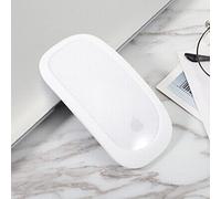 Étui en Silicone Souple pour Mac Apple Magic Mouse Blanc