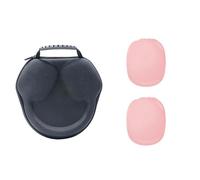 étui en silicone supra-auriculaire + pochette de protection pour AirPods Max 2024 (USB-C)/Max-Rose