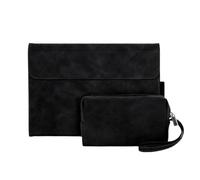 Étui en TPU avec Support Multi-Angles for Tablette Microsoft Surface Pro 12 Pouces 2025, Protection intégrale Contre Les Chutes(Black)