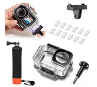 Étui étanche pour DJI Osmo Action5, compatible avec DJI Action5Pro/4/3, boîtier étanche avec interface magnétique à dégagement rapide, coque de protection pour plongée sous-marine avec accessoires de
